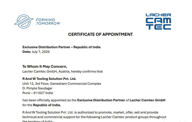 Quality Certificate
